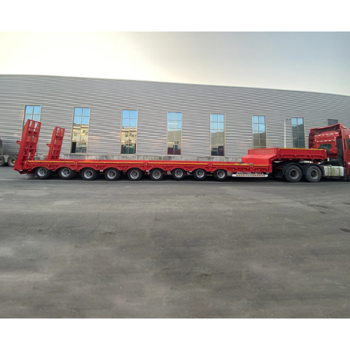 High Strenth Multi Axle LowBed Semi Trailer 20-1200 Ton Low Bed Professional Semitrailer Supplier